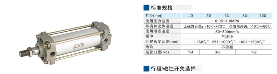 星辰氣缸-CA2系列