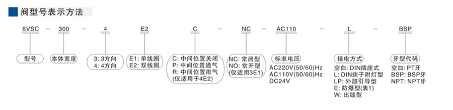星辰電磁閥-6VSC-300系列