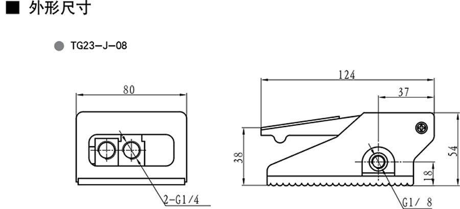 天工腳踏閥-TG系列