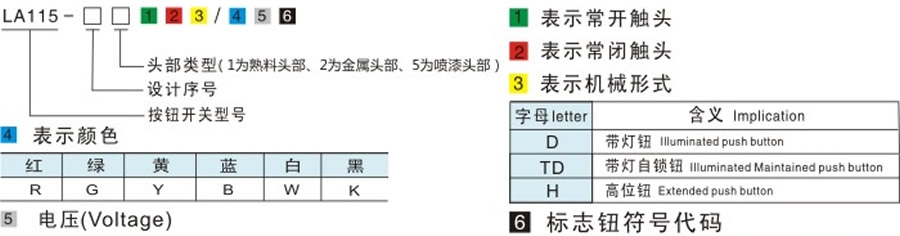 高橋按鈕開關(guān)-LA115-B2系列