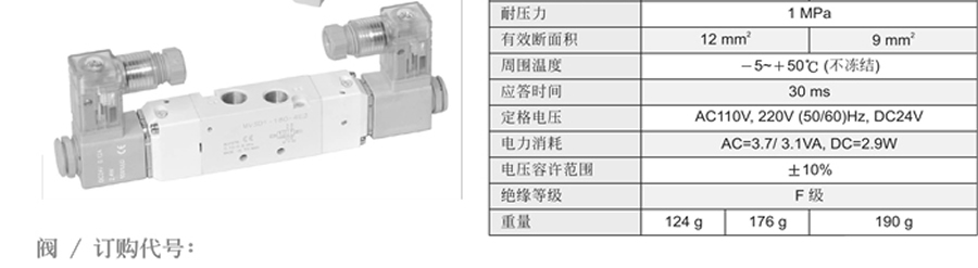 牧氣電磁閥-MSVD系列